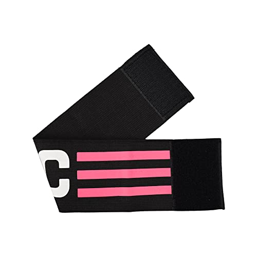 Adjustable Soccer Captain Armbands - 3 Pcs Black/Yellow/Blue