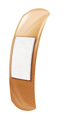 Plastic Bandages 0.75 x 3 Inches - 80 Count Pack