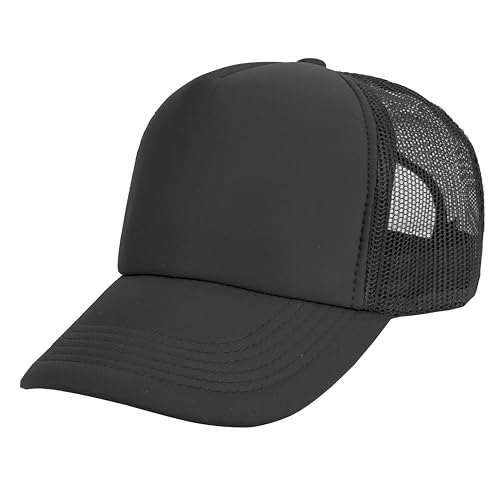 Gelante Sublimation Blank Trucker Hats - Polyester Foam Mesh Snapback