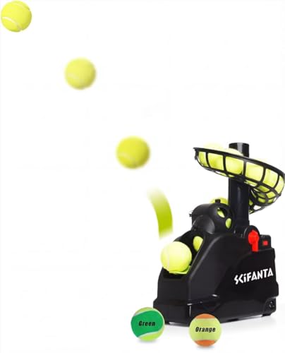 Portable Tennis Ball Tosser - Automatic Ball Launcher for All Ages
