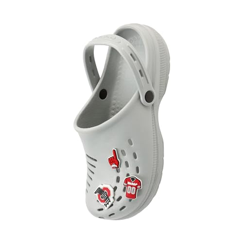 Ohio State Buckeyes Clog Shoe Charms - 10-Pack Team Logo