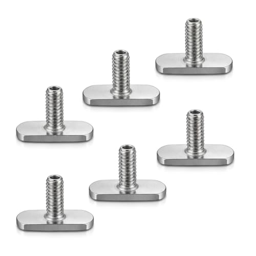 Stainless Steel Kayak Knob Nuts - 0.75" Track Screws & Bolts