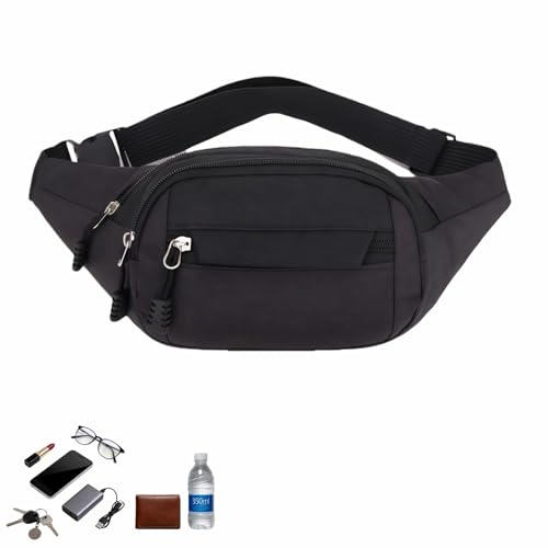 Adjustable Water-Resistant Fanny Pack for Running & Travel