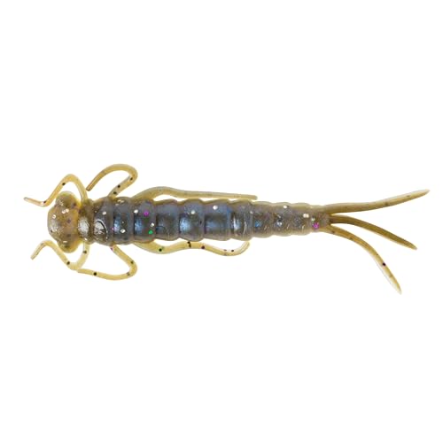 LIVEFLEX™ Creek Creature Soft Plastic Lure - 1.875" Siren Nymph