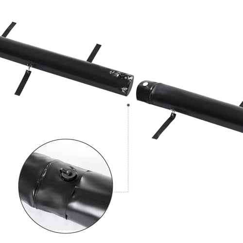 2 Pack 6 ft Flood Barrier for Home, Reusable Outdoor Water Barriers,Water Barrier for Flooding,Sand Bags for Flooding,Flood Barrier for Home Flood Prevention for Rainy Season 0.6MM Thick