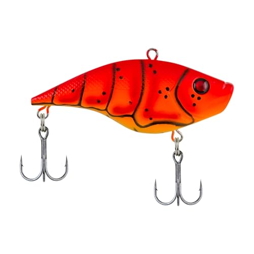 Fishing Hard Bait - Berkley Warpig Crankbait, 3in, 1/2 oz, Blood Orange Craw