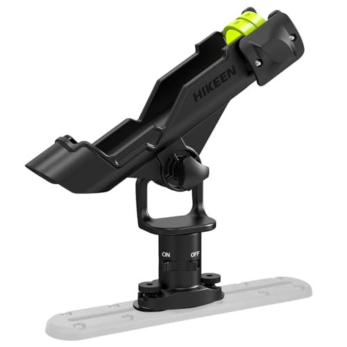 Hikeen Kayak Fishing Rod Holder 1 Pack - Secure, Adjustable, Heavy-Duty