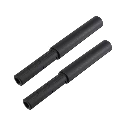 Golf Club Extender Shaft Extension - 0.520 Inch, 2PCS Black