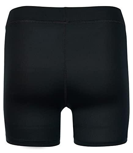 Mizuno Women's Vortex V2 Volleyball Shorts Medium Black - Moisture-Wicking, Tagless Fit