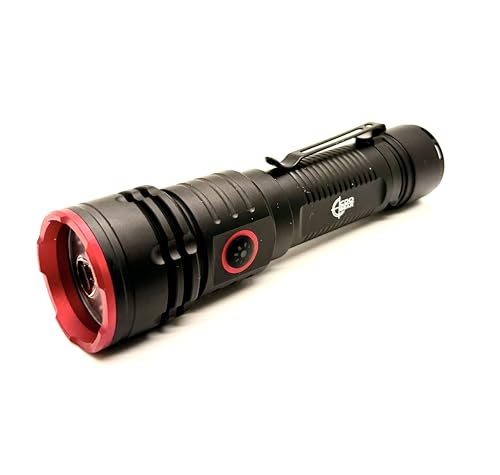 Tactical Flashlight with Power Bank - 2000 Lumens, Waterproof