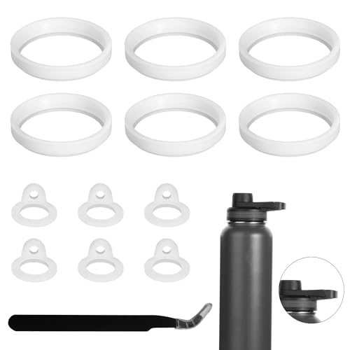 Water Bottle Lid Replacement Gasket for Thermoflask 24/32/40/64oz - 13 Pieces