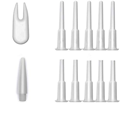 Yoga Ball Replacement Plug Kit - 12 Pieces with Remover