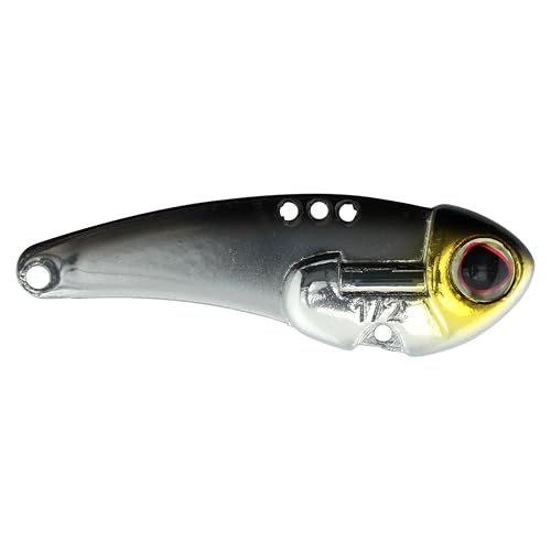 ThinFisher Blade Bait - Black Silver, 2.25in, 1/2 oz