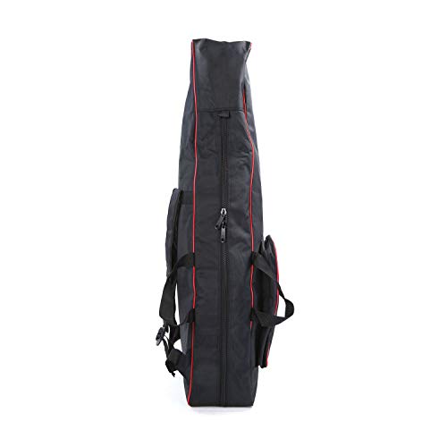 Fencing Draw-bar Wheel Bag for Epee Saber & Foil - Black A