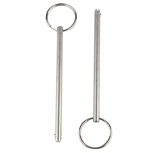 2-Pack Quick Release Pin - 316 Stainless Steel, 6mm Diameter