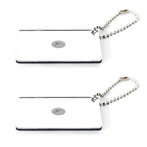 Emergency Survival Signal Mirror - 2 Pack, 3x2 Inch Acrylic