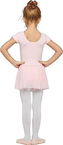 Toddler Ballet Leotard with Skirt - Ballet Pink, 2-4T