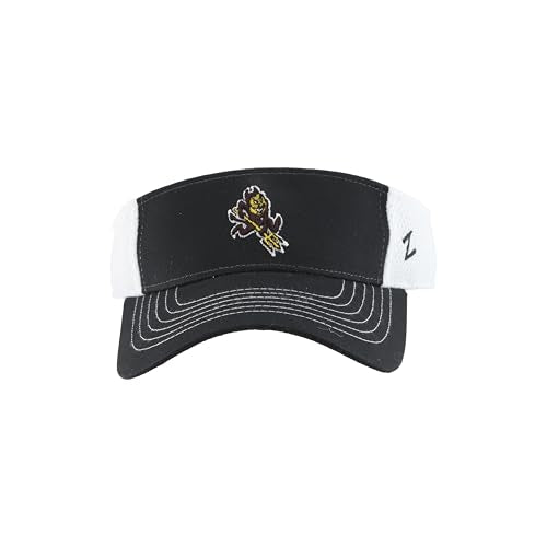 Men's Adjustable 2-Tone Golf Visor Hat - Arizona State Sun Devils
