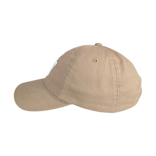 E by Elidan Khaki NY 3D Embroidered Dad Hat - Unisex Baseball Cap