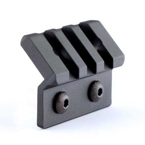 Picatinny Rail Mount for Weapon Lights & Optics - 45 Degree Offset