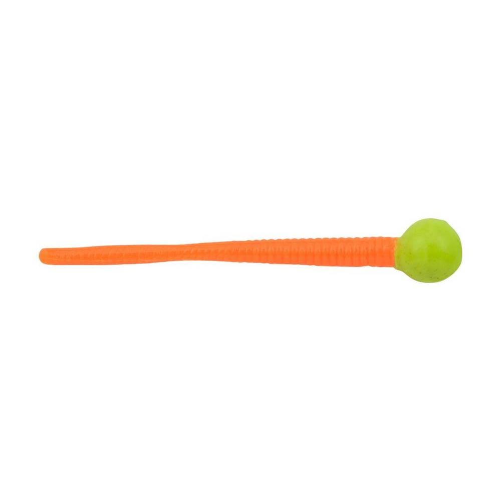 Berkley PowerBait Floating Mice Tails Fishing Bait, Chartreuse/Fluorescent Orange, 3in | 8cm, Irresistible Scent & Flavor, Lifelike Presentation, Ideal for Trout, Bluegill, Crappie, Perch and More