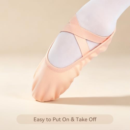 Ballet Shoes for Girls - Toddler Ballet Slippers 13.5 - Ballet Pink