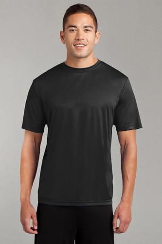 SPORT-TEK PosiCharge Competitor Tee Large Black Men's Activewear