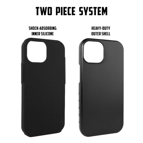 Rugged iPhone 15 Case - Military Grade Protection, Clemson Tigers