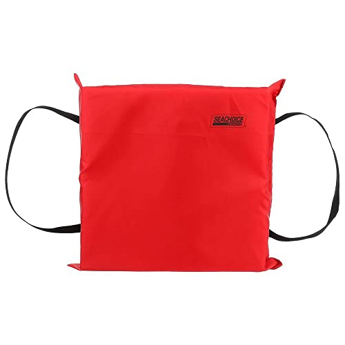 Emergency Marine Foam Flotation Cushion - 15" x 15" Red