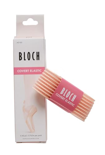 Bloch Dance A0185 Covert Elastic Ballet/Pointe Shoe Elastic, Pink,