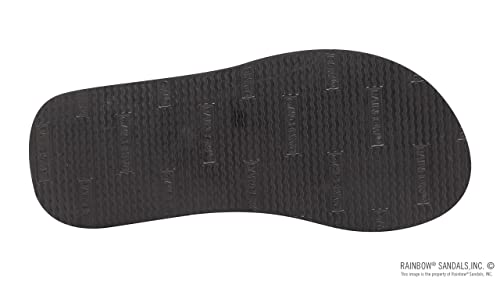 Kids' Rainbow Sandals Grombow's Soft Top Rubber Sandals - Black / 4-5 Little Kid