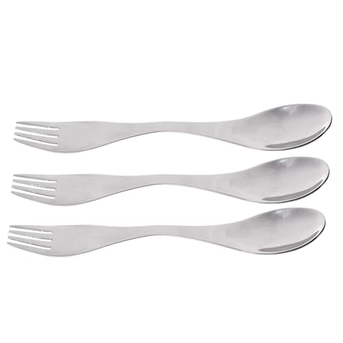 Metal Steel Spork - Durable and Versatile Eating Utensil