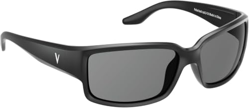 Polarized Sports Sunglasses - Matte Black Frame with Smoke Lens
