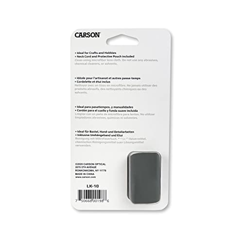 3x Power Pendant Magnifier with 6x Spot Lens & Neck Cord