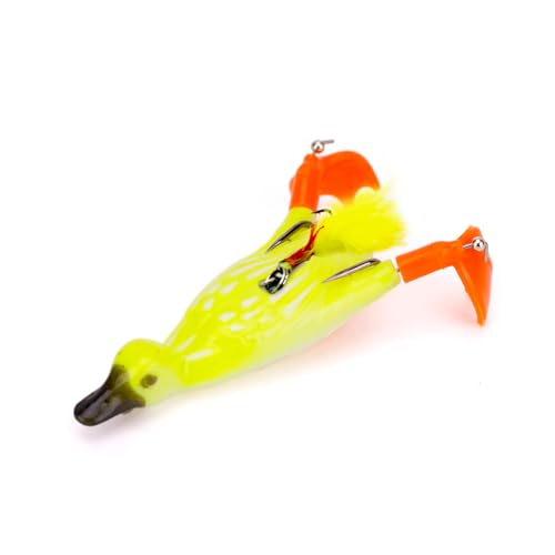 Topwater Duck Lure - 3D Duckling Floating Bait for Fishing