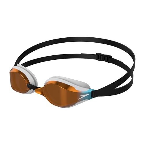 Speedo Fastskin Speedsocket 2 Mirrored Swim Goggles - Anti-Fog, Adjustable