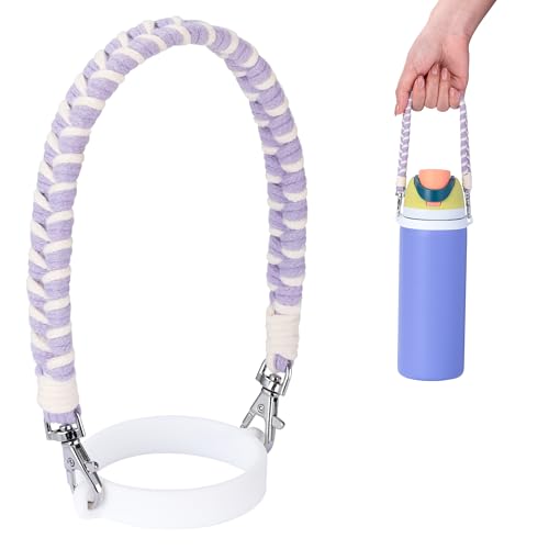 Water Bottle Handle Strap for Owala & Stanley Cups - Purple