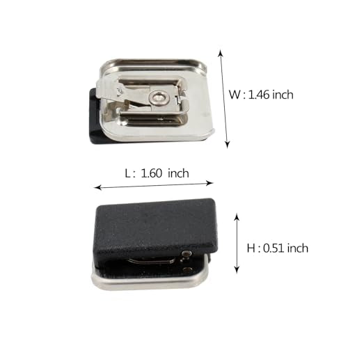 5 Pack Microphone Belt Clip Replacement for Motorola Walkie Talkies PMMN4013, PMMN4021, PMMN4022, and More