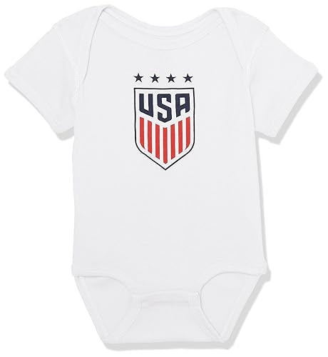 USA National Team Baby Onesie - Emily Fox - White - 3-6 Months