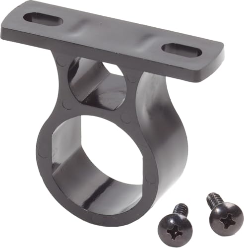 12V DC Socket Mounting Bracket - Black - 1 Pack