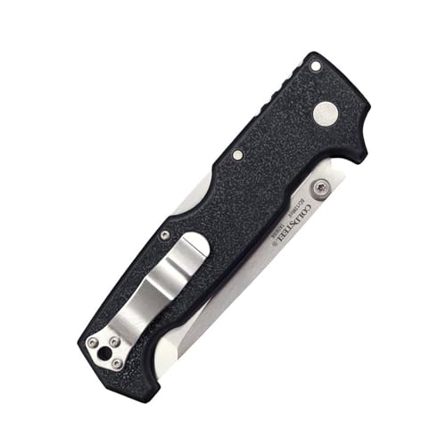 Cold Steel SR1 Lite Tanto Folding Knife 4 Inch Blade, Tactical Self-Defense, Griv-Ex Handle