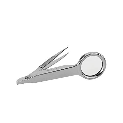 Stainless Steel Magnifier and Tweezer Set for Gold Prospecting