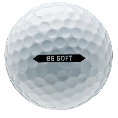 Bridgestone e6 Soft Golf Balls - 1 Dozen White
