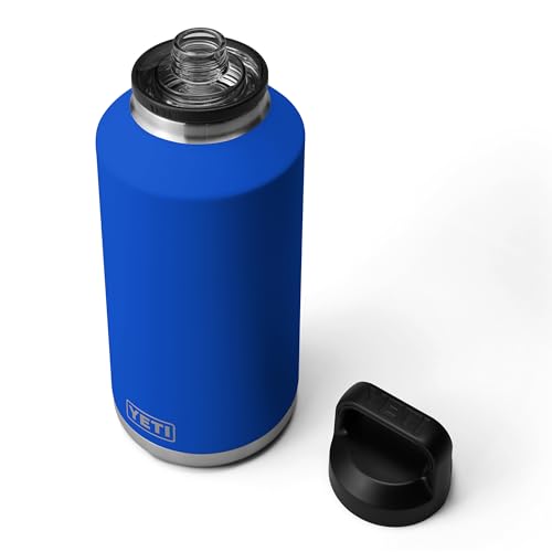 YETI Rambler 64 oz Water Bottle with Chug Cap - Royal Blue, Insulated Stainless Steel