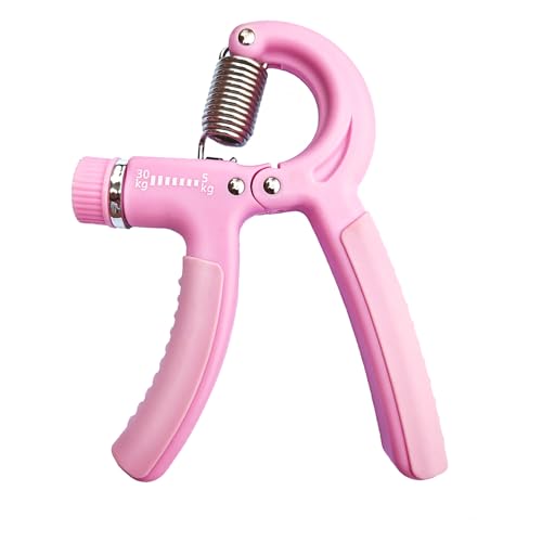 Adjustable Hand Grip Strengthener for Kids - Pink