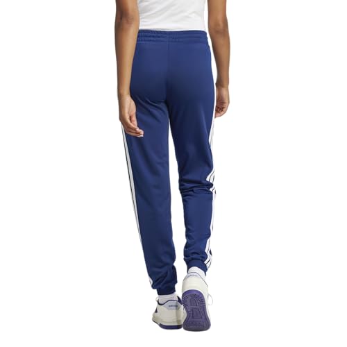 adidas Women's Tricot Track Pants & Top Set - Dark Blue/White, Medium, Variation