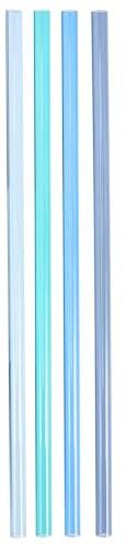 Reusable Replacement Straws for 30oz Tumblers - Blue Multi Pack (4 Straws)