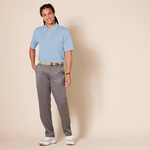 Men's Regular Fit Golf Polo Shirt - Light Blue, Small
