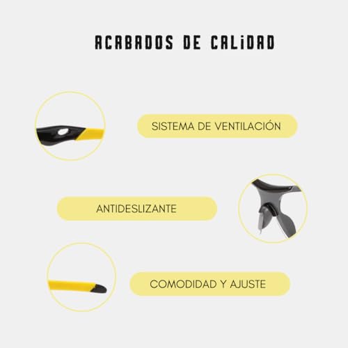 Pickleball Protective Eyewear - Clear Lens Anti-Fog Goggles