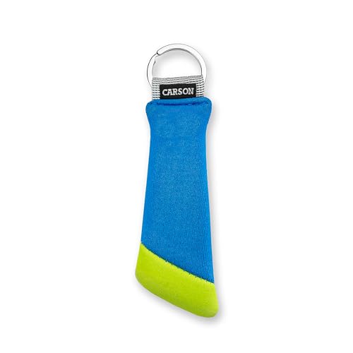 High Visibility Floating Keychain - Green/Blue Neoprene